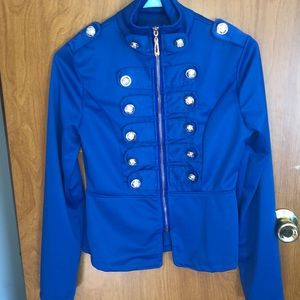 Blue sailor jacket